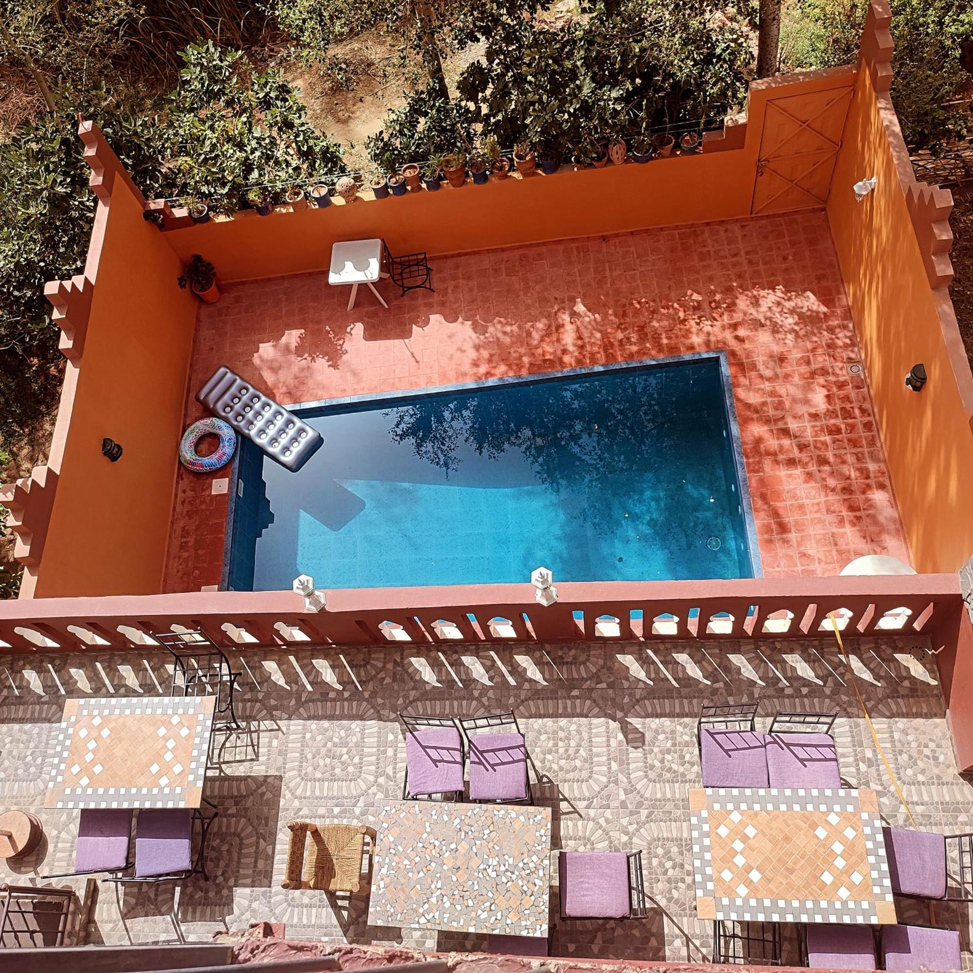 Auberge De La Riviere Du Dades Boumalne Екстериор снимка